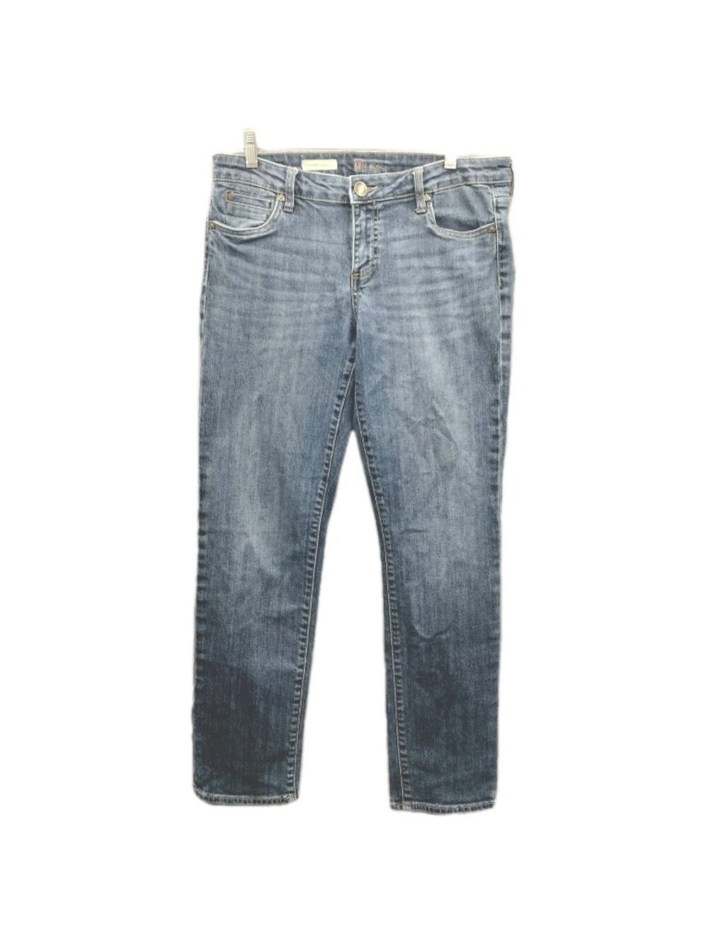 KUT from the Kloth Catherine Boyfriend Jeans Women Size 4 28W Blue Distressed